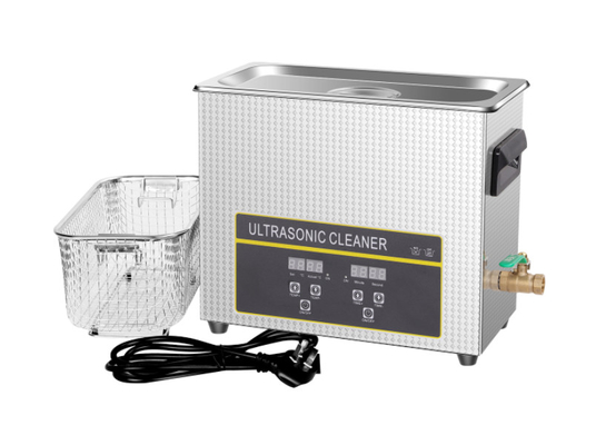 Décapant ultrasonique de la capacité 6.5L Digital avec le réservoir intérieur de 300x150x150mm