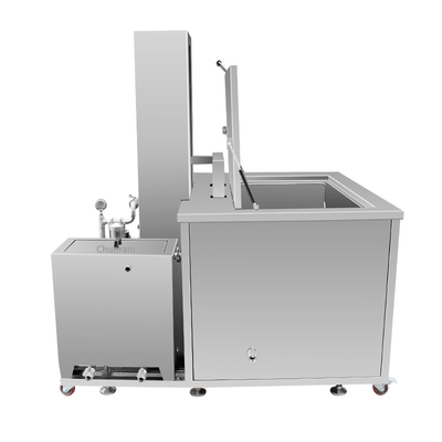 Décapant ultrasonique du service 540L de voiture avec le filtrage d'huile et l'ascenseur hydraulique