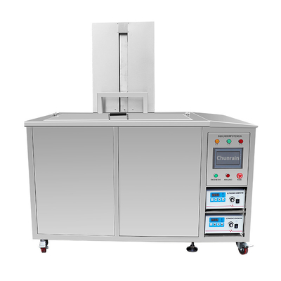 Décapant ultrasonique du service 540L de voiture avec le filtrage d'huile et l'ascenseur hydraulique