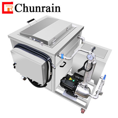 Machine de nettoyage à ultrasons Chunrain 108L 40kHz Filtre à capuche industriel Peinture au carbone Moteur de nettoyage réservoir de bain