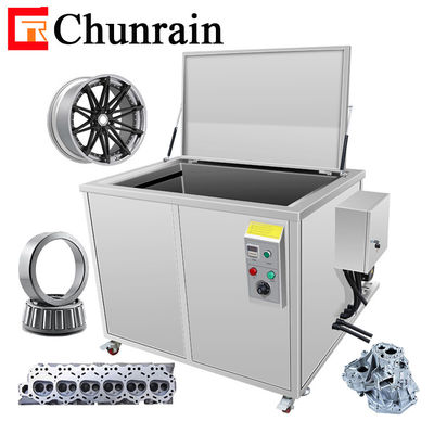 Machine de nettoyage à ultrasons Chunrain 108L 40kHz Filtre à capuche industriel Peinture au carbone Moteur de nettoyage réservoir de bain