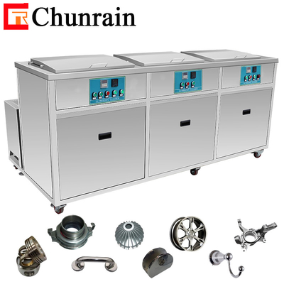 3 réservoirs 264L nettoyants à ultrasons pour pièces détachées de compresseurs outils d'entretien automobile dégreassant CR-3120GH