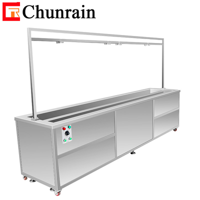 Équipement de nettoyage des rideaux pour vitres à volets à ultrasons ChunRain avec fonction de rinçage CR-2072T