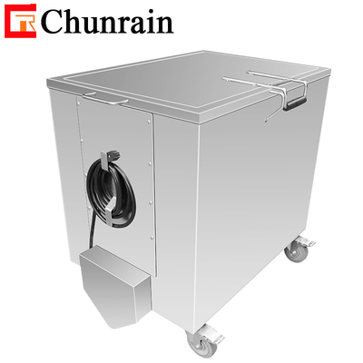 Cuisine commerciale Cuisinière en acier inoxydable Cuisinière de nettoyage Cuve à tremper avec cuve à tremper chauffée Retirer l'huile Carbon CR-121L
