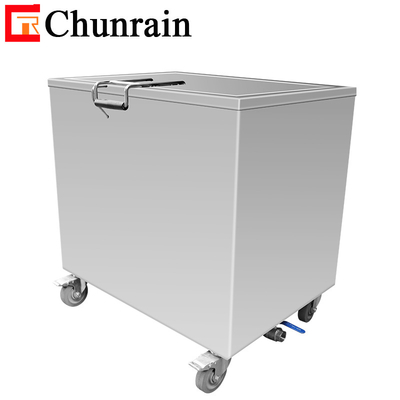 Cuisine commerciale Cuisinière en acier inoxydable Cuisinière de nettoyage Cuve à tremper avec cuve à tremper chauffée Retirer l'huile Carbon CR-121L