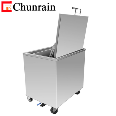 CR-211 2000W 210L Laveuse à ultrasons numérique industrielle chauffée en acier inoxydable