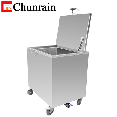 CR-211 2000W 210L Laveuse à ultrasons numérique industrielle chauffée en acier inoxydable
