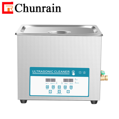 Machine à nettoyer par ultrasons Chunrain CR-040S 10L avec Degas et semi-ondes pour nettoyer les pièces du matériel