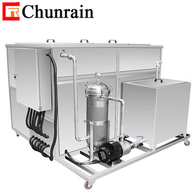 Décapant ultrasonique de grande capacité de boîte de vitesse avec la filtration 7200W 960L
