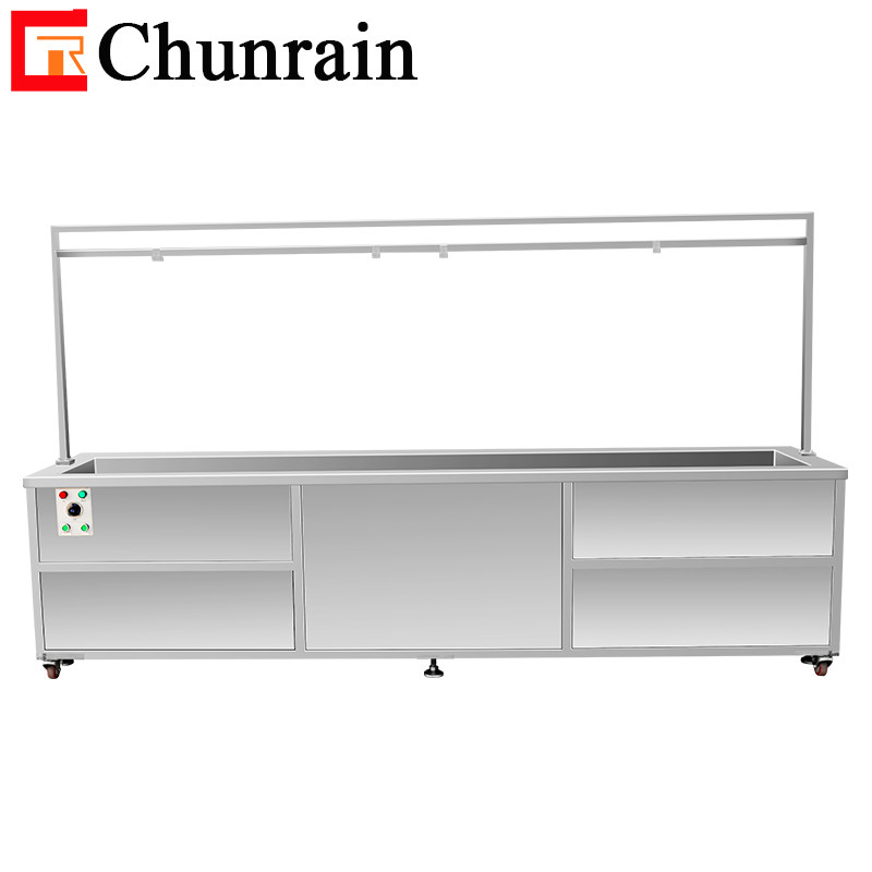 Équipement de nettoyage des rideaux pour vitres à volets à ultrasons ChunRain avec fonction de rinçage CR-2072T