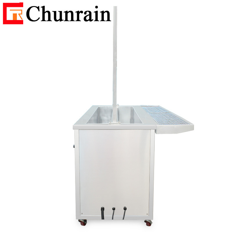 3 mètres de nettoyage réservoir de nettoyage à ultrasons pour les fenêtres sales voile rideau 300L double réservoir machine à nettoyer à ultrasons