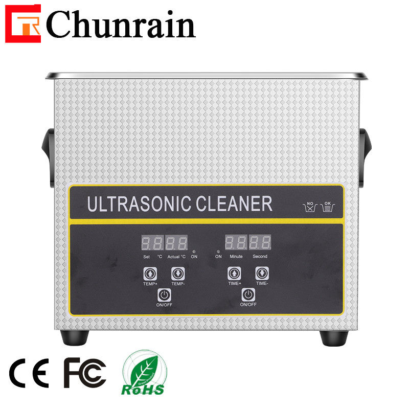 Le petit décapant ultrasonique de 3.2Liters 120W Digital pour la FCC dentaire de pièces a énuméré
