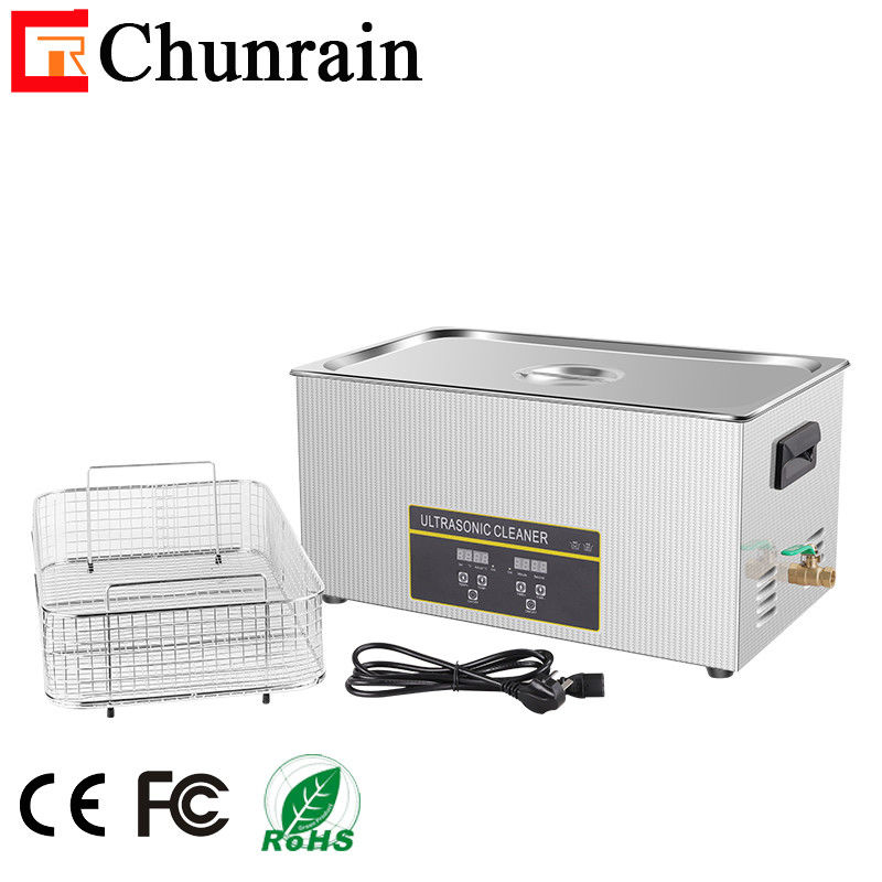 Décapant ultrasonique de Chunrain 22L 480W 40KHZ Digital pour le fusil Brassware de vélo de carte