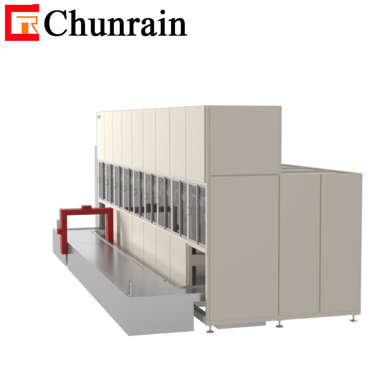 Système de nettoyage ultrasonique automatique multi de l'étape 28KHZ pour des pièces de matériel