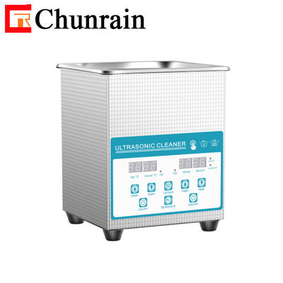 CR-010S 2L 60W Nettoyeur à ultrasons numérique professionnel de bureau avec chauffage et Degas et semi-ondes pour laboratoire dentaire
