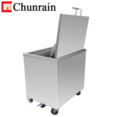 Cuve à bouillir 3000W 100 ° C Utilisation en laboratoire de verres de verre réservoir d'étanchéité de 168 litres CR-168 réservoir d'étanchéité en acier inoxydable
