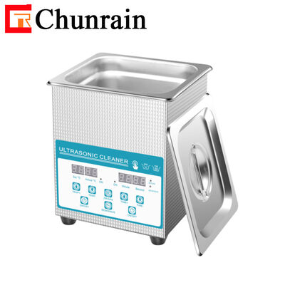 CR-010S 2L 60W Nettoyeur à ultrasons numérique professionnel de bureau avec chauffage et Degas et semi-ondes pour laboratoire dentaire
