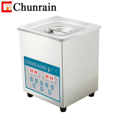 CR-010S 2L 60W Nettoyeur à ultrasons numérique professionnel de bureau avec chauffage et Degas et semi-ondes pour laboratoire dentaire