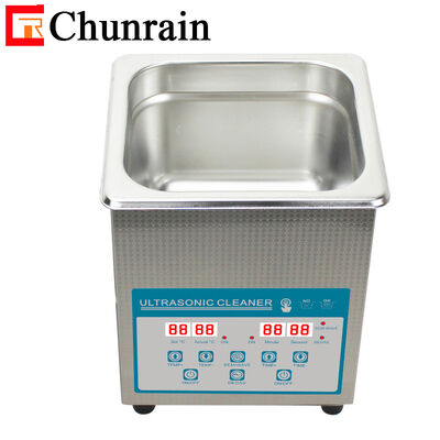 CR-010S 2L 60W Nettoyeur à ultrasons numérique professionnel de bureau avec chauffage et Degas et semi-ondes pour laboratoire dentaire