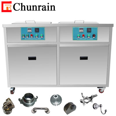 Nettoyeur ultrasonique industriel multi-réservoir, capacité de 135l, CR-2036GH W, 4500, avec Filtration et séchage pour huile/graisse/rouille/carbone