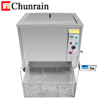 ChunRain 1800W 135L en acier inoxydable industriel nettoyant à ultrasons réglable chronomètre/chauffage certifié CE pour moteur de camion