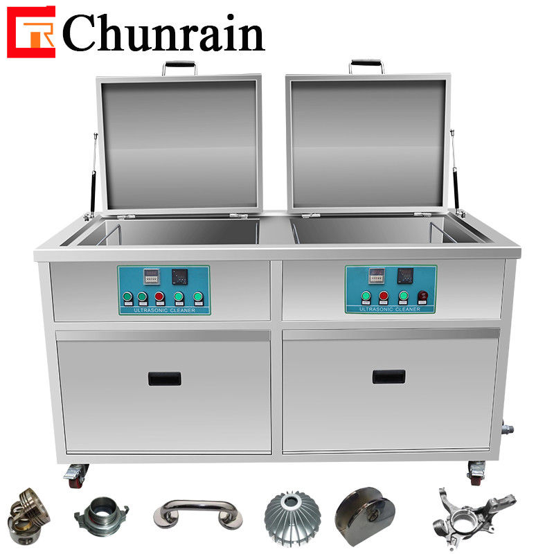 Nettoyeur ultrasonique industriel multi-réservoir, capacité de 135l, CR-2036GH W, 4500, avec Filtration et séchage pour huile/graisse/rouille/carbone