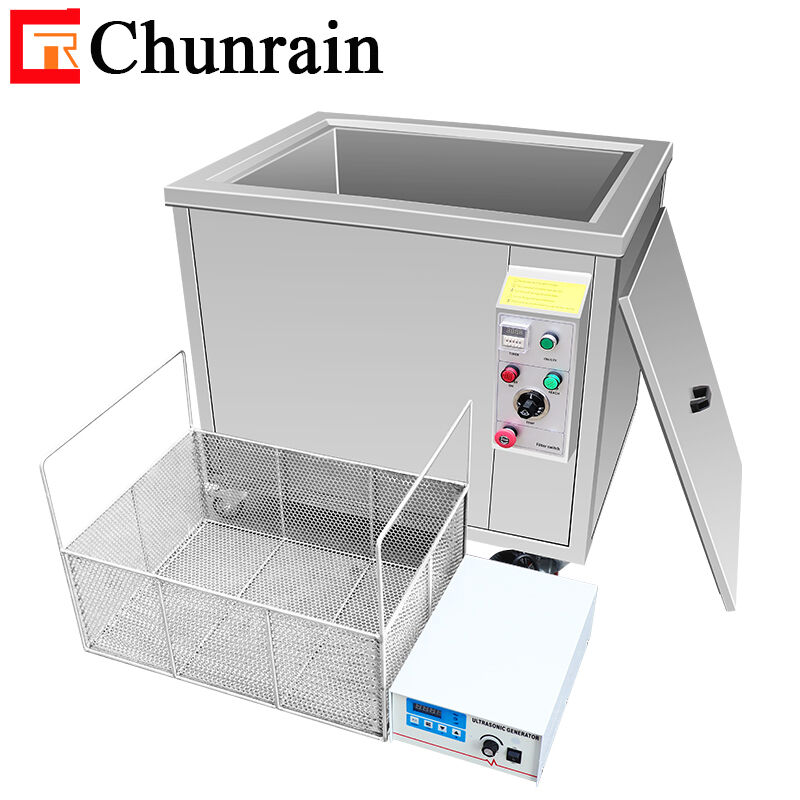 ChunRain 1800W 135L en acier inoxydable industriel nettoyant à ultrasons réglable chronomètre/chauffage certifié CE pour moteur de camion